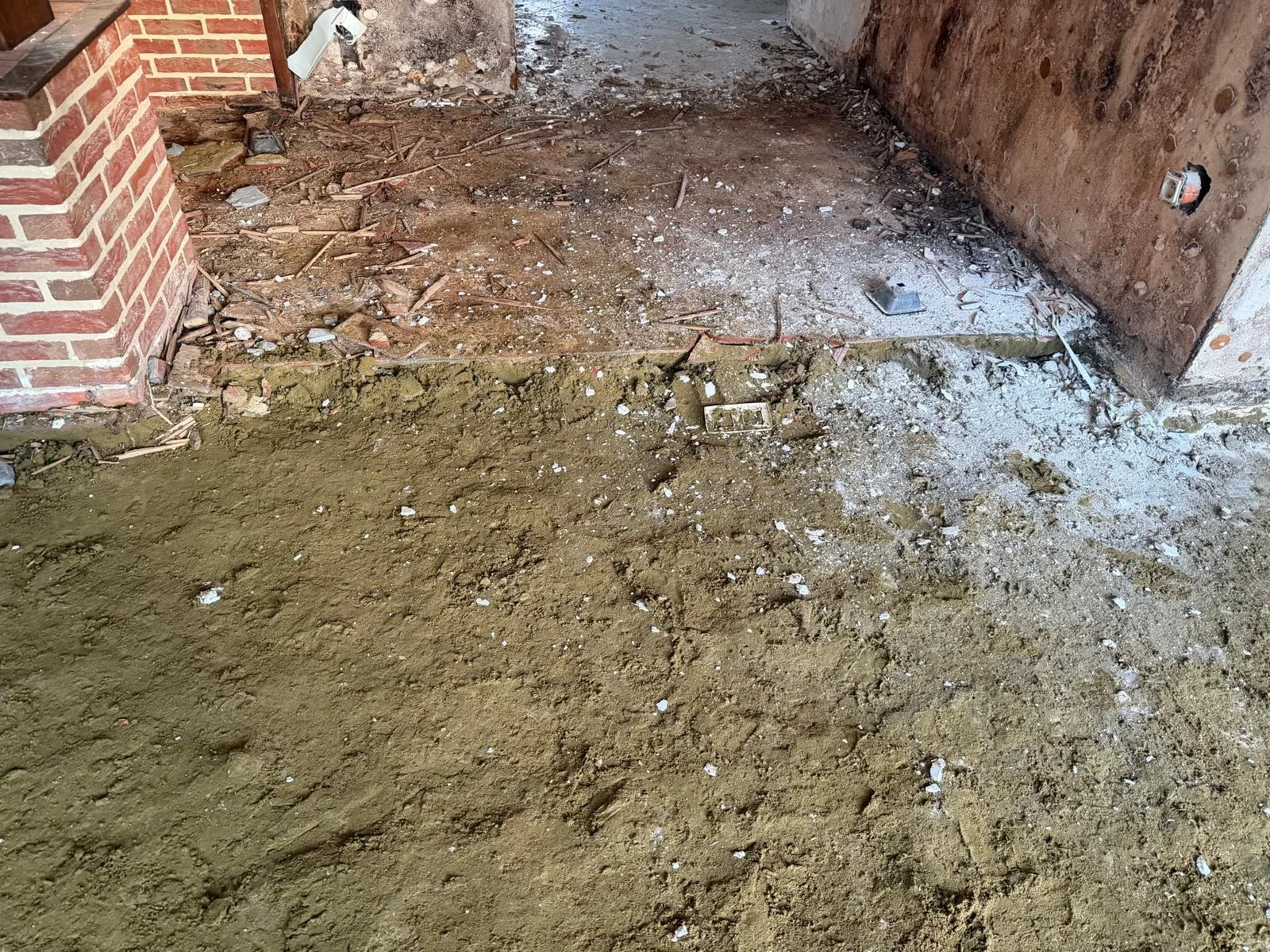 Travaux de démolition